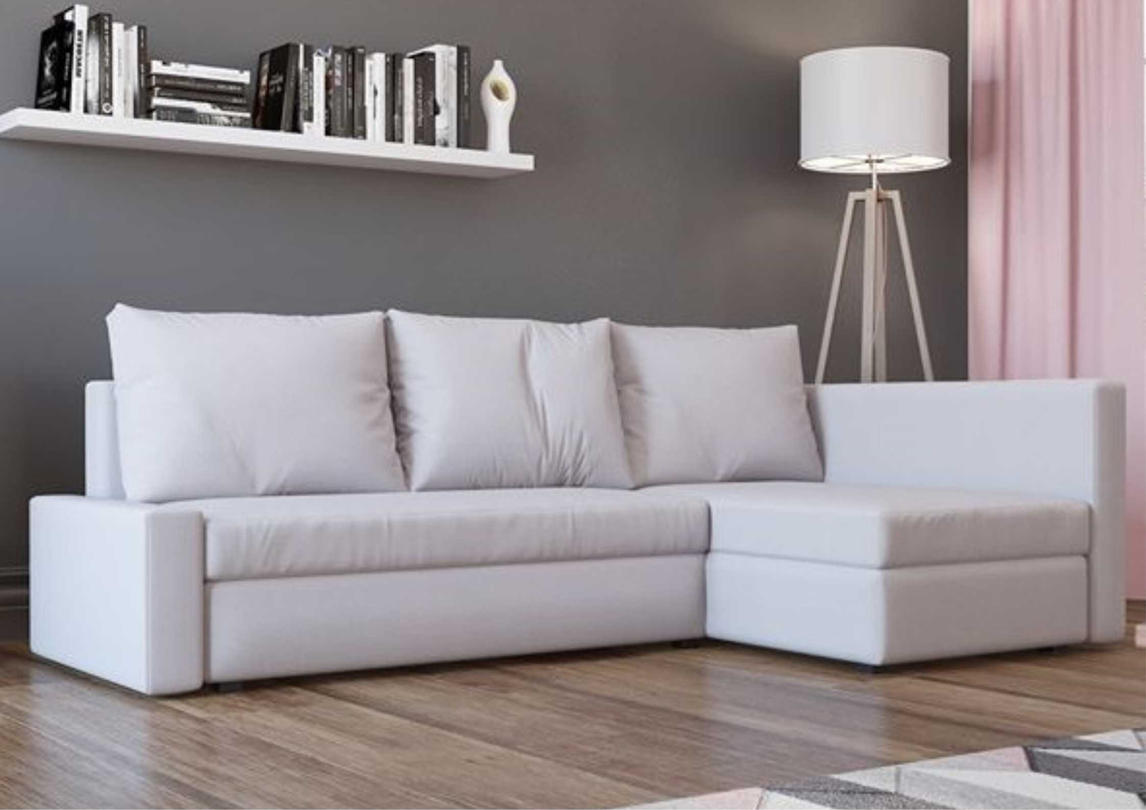 Narożnik z bokiem na wysokości siedziska